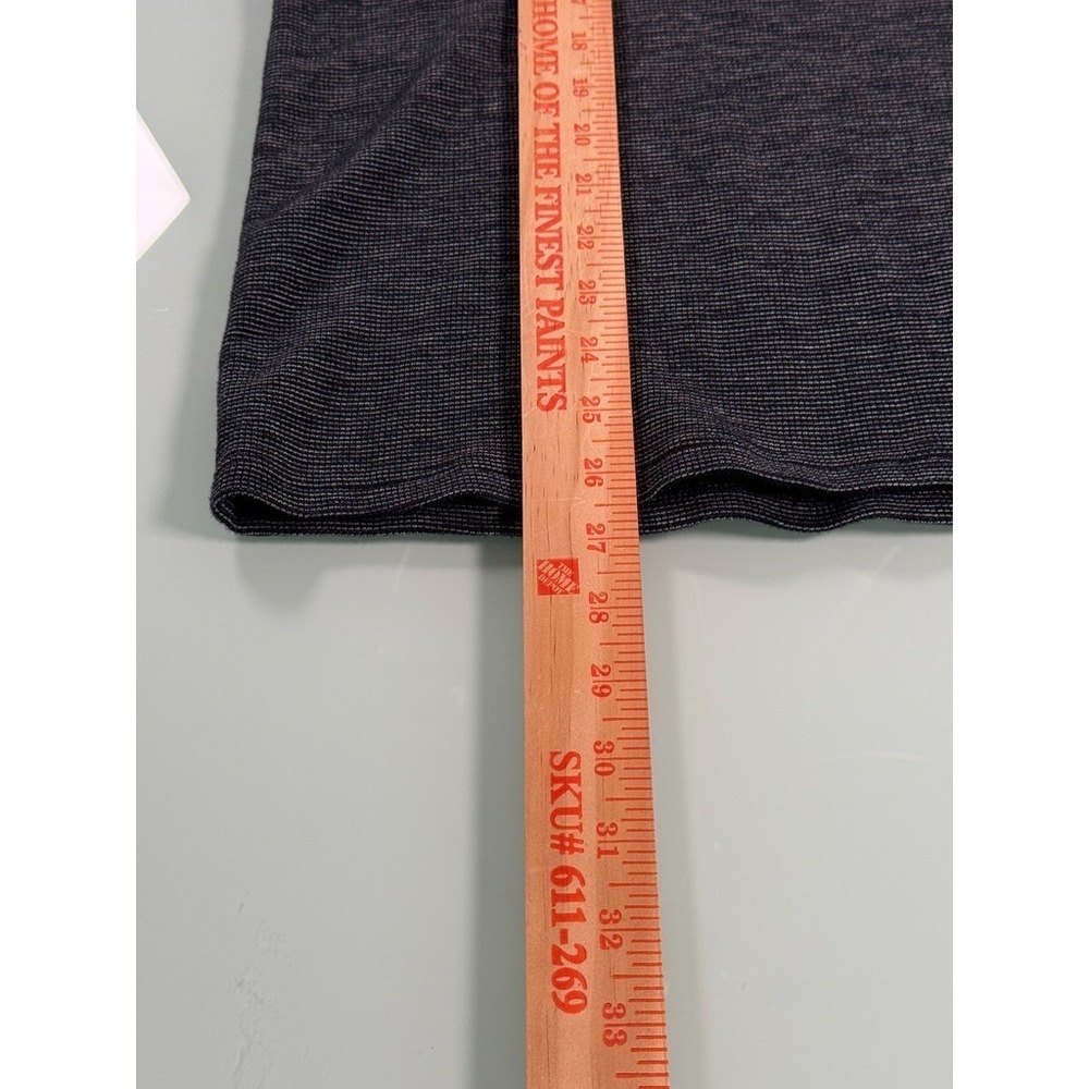 ROCK & REPUBLIC Gray & Black Cotton Blend Mens 4 Button Henley - Medium - Picture 9 of 11